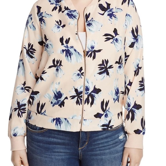 Pale pink bomber jacket - Picture 3 of 3